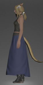 Plain Long Skirt side.png