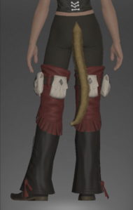 Serpentskin Fringe Boots rear.png